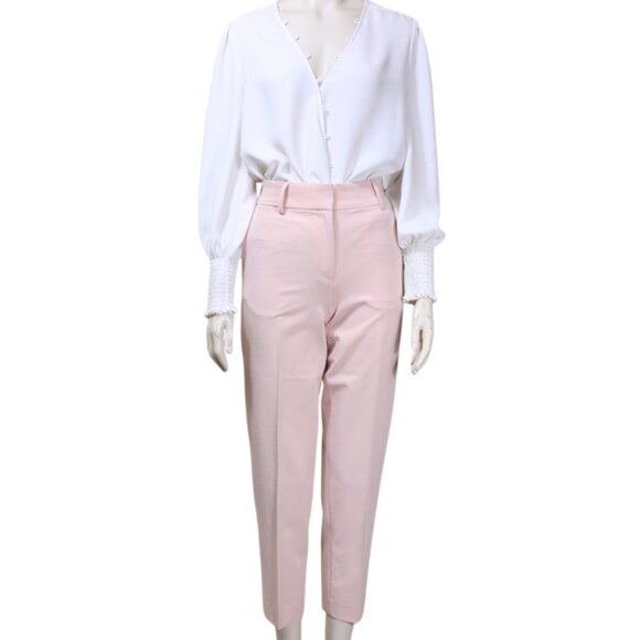 H&M Slim Tapered Dress Pants – Blush Pink Women’s Size 2 Part of a matching suit - Picture 7 of 12